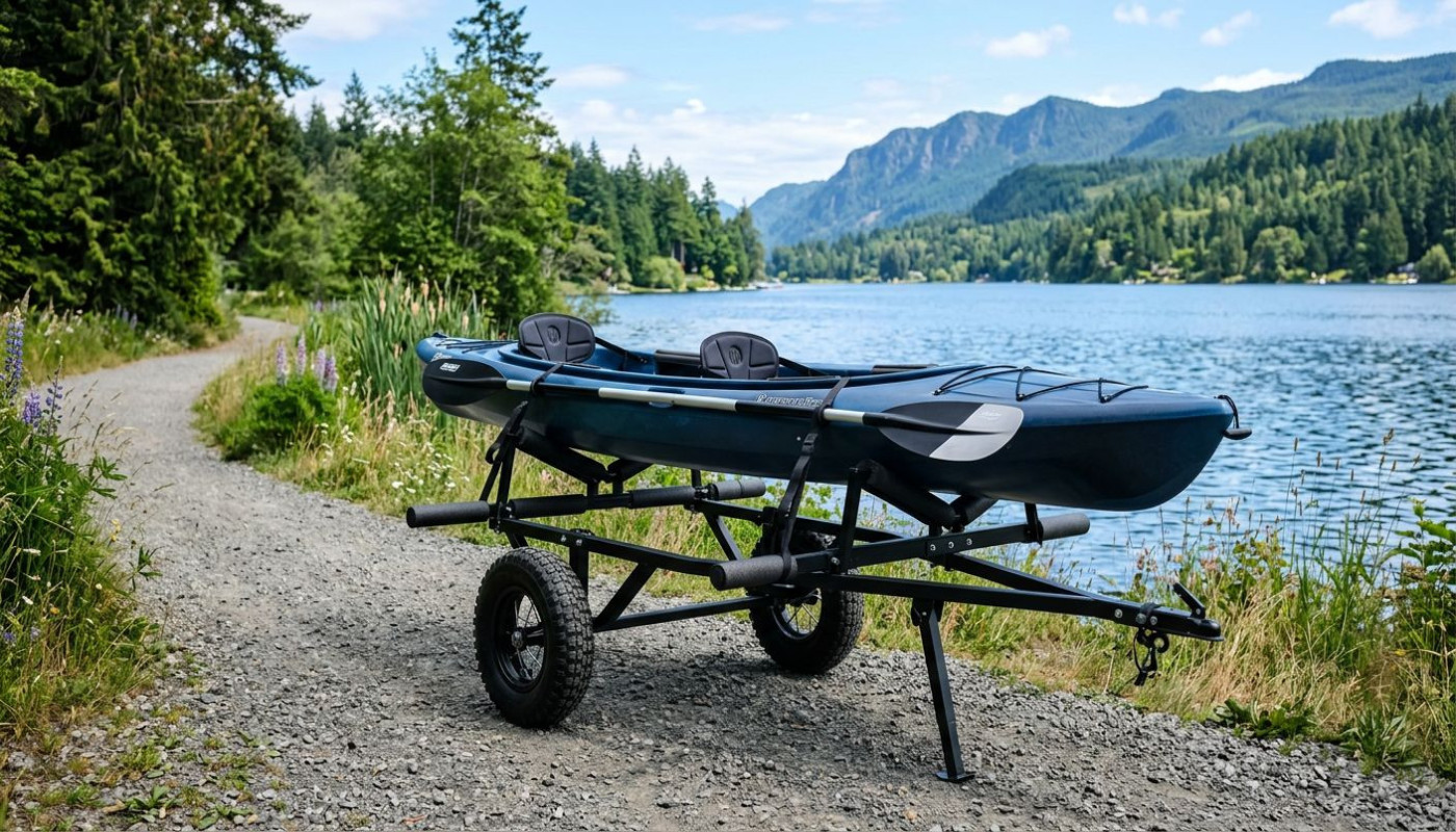 Cómo elegir el carrito de transporte ideal para tu kayak o canoa